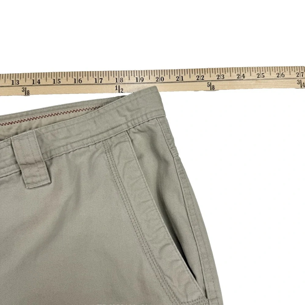 Columbia Outdoor Pants Men's 40x30‎ Khaki Omni-Shield Hiking Utility Cotton